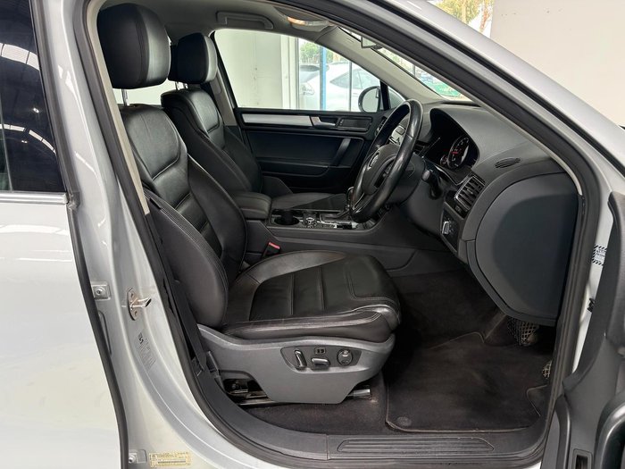 2012 Volkswagen Touareg 150TDI 7P MY12.5 Four Wheel Drive Cool Siver