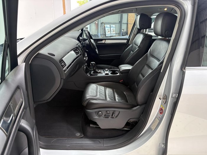 2012 Volkswagen Touareg 150TDI 7P MY12.5 Four Wheel Drive Cool Siver