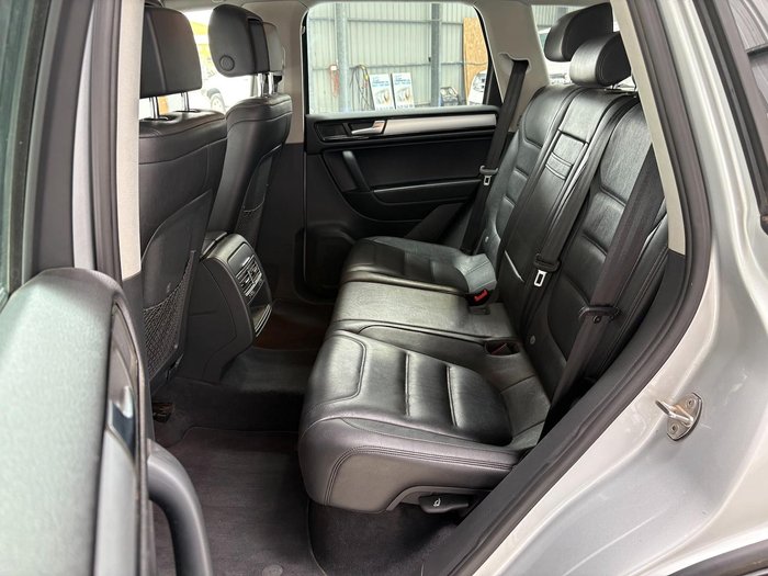 2012 Volkswagen Touareg 150TDI 7P MY12.5 Four Wheel Drive Cool Siver