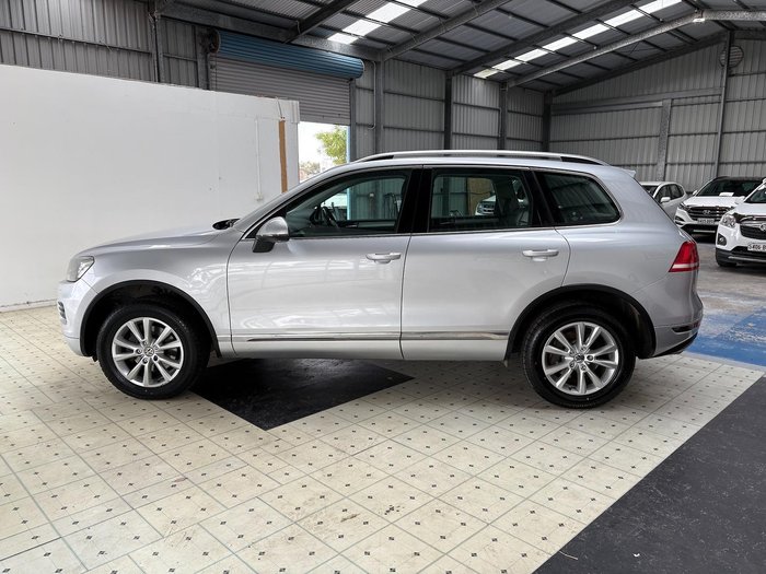 2012 Volkswagen Touareg 150TDI 7P MY12.5 Four Wheel Drive Cool Siver