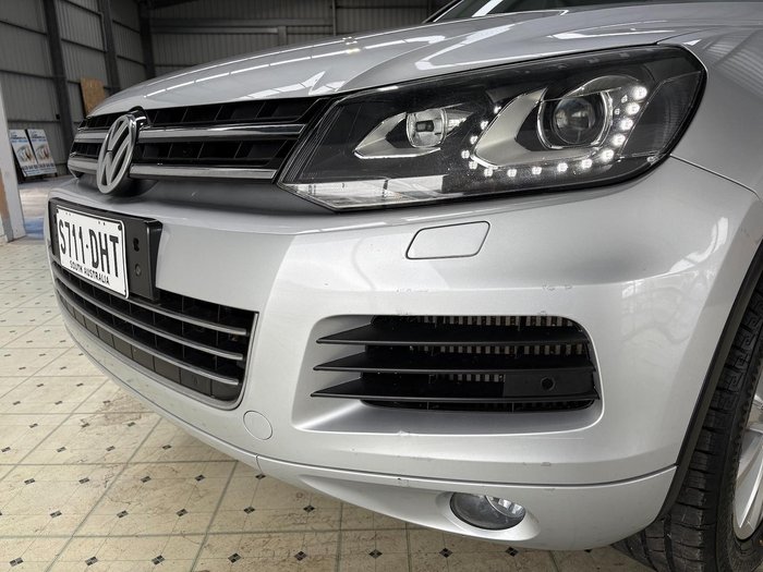 2012 Volkswagen Touareg 150TDI 7P MY12.5 Four Wheel Drive Cool Siver