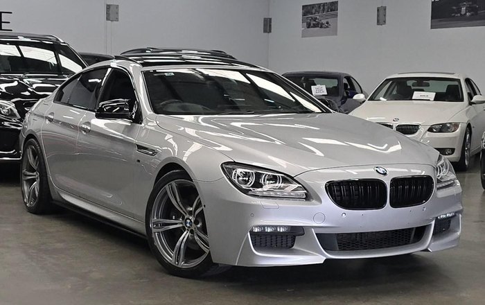 2013 BMW 6 Series 640d F06 MY13 Titanium Silver