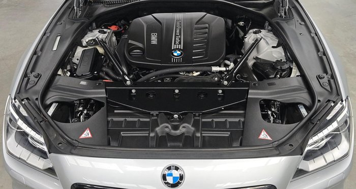 2013 BMW 6 Series 640d F06 MY13 Titanium Silver