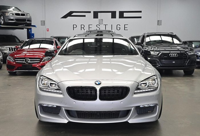 2013 BMW 6 Series 640d F06 MY13 Titanium Silver