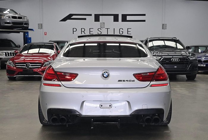 2013 BMW 6 Series 640d F06 MY13 Titanium Silver