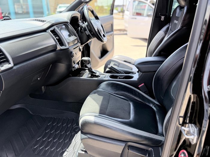 2018 Ford Ranger Raptor PX MkIII MY19 4X4 Dual Range Shadow Black