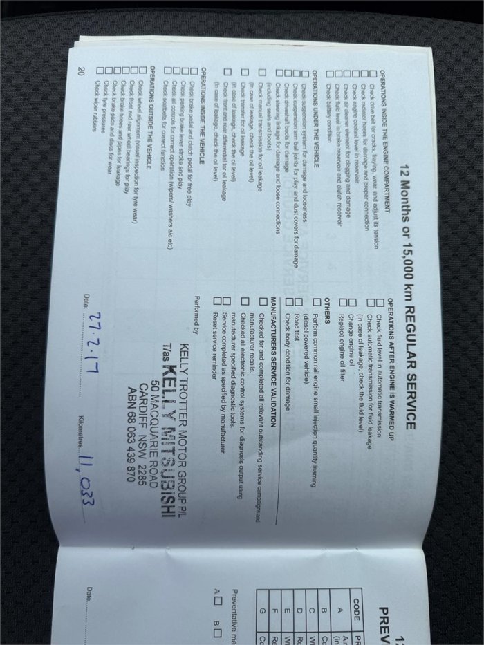 2015 MITSUBISHI TRITON GLX (4x4)