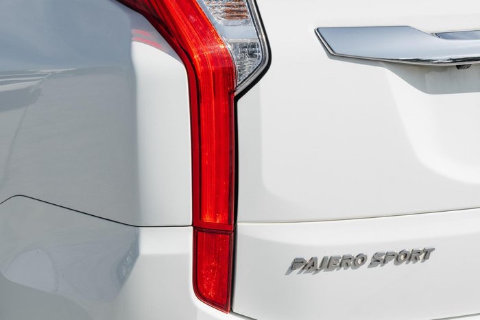 2019 Mitsubishi Pajero Sport GLX QE MY19 4X4 Dual Range White