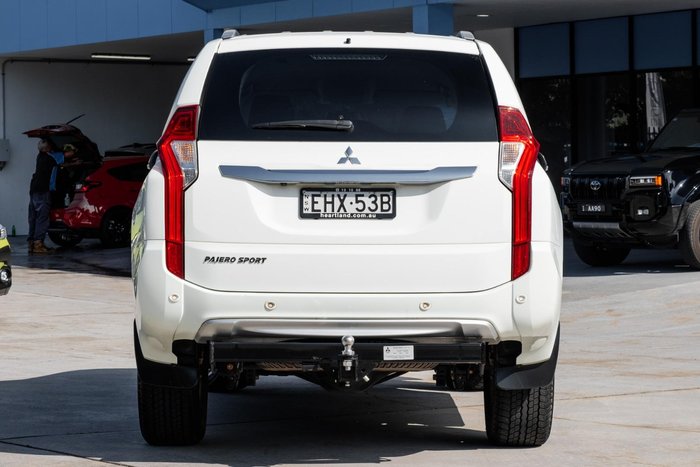2019 Mitsubishi Pajero Sport GLX QE MY19 4X4 Dual Range White