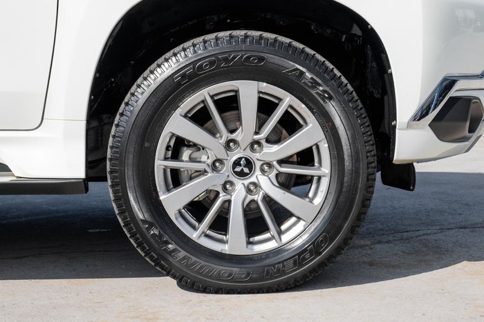 2019 Mitsubishi Pajero Sport GLX QE MY19 4X4 Dual Range White