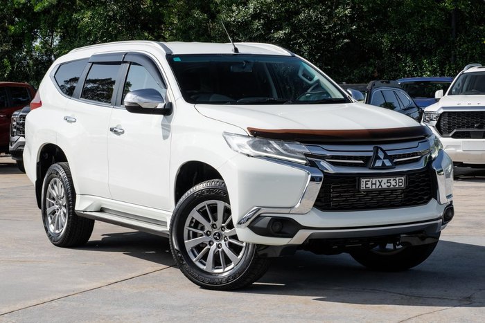 2019 Mitsubishi Pajero Sport GLX QE MY19 4X4 Dual Range White