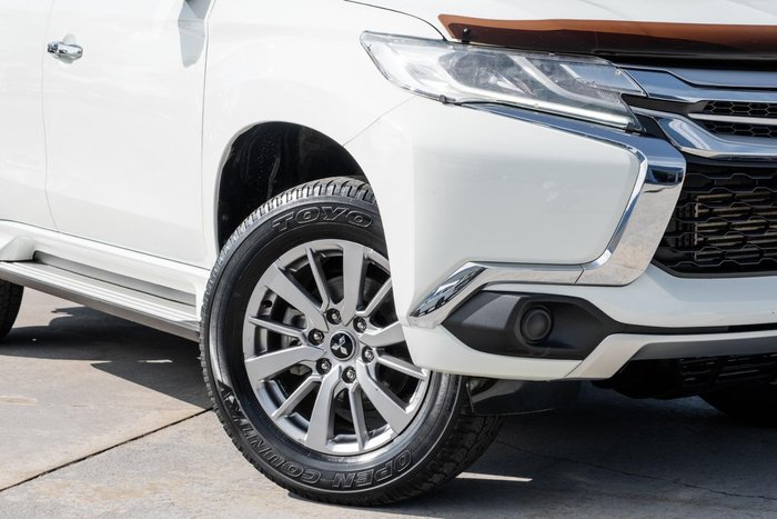 2019 Mitsubishi Pajero Sport GLX QE MY19 4X4 Dual Range White