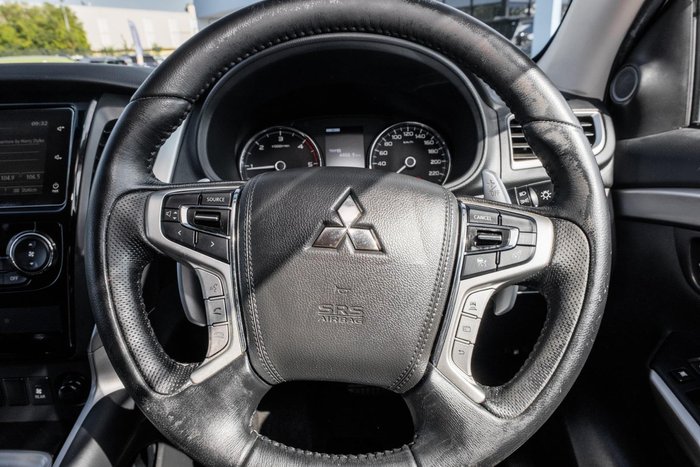 2019 Mitsubishi Pajero Sport GLX QE MY19 4X4 Dual Range White