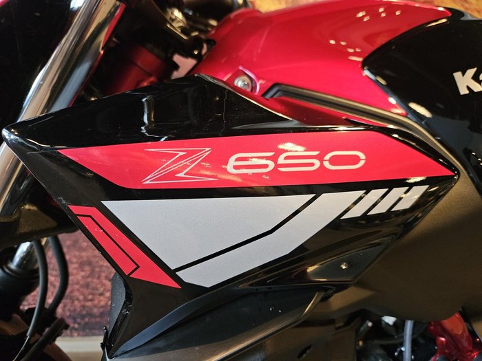 2024 Kawasaki Z650L (LAMS) Z Red