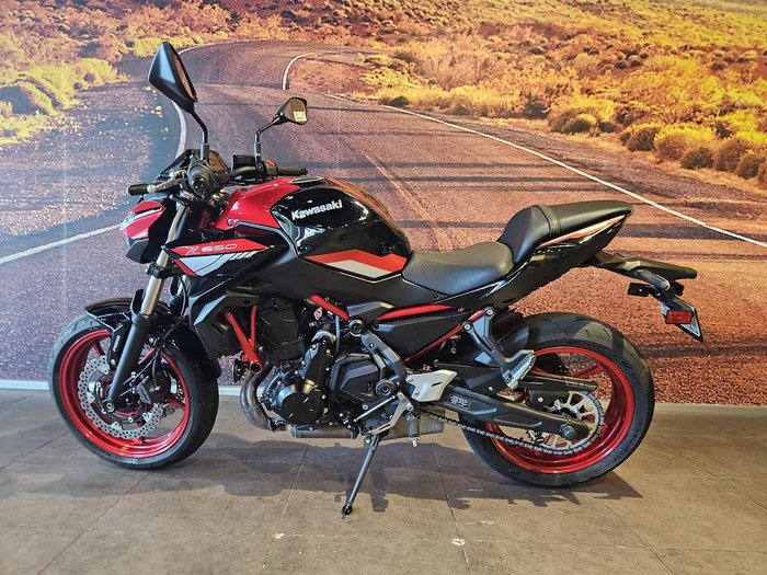 2024 Kawasaki Z650L (LAMS) Z Red
