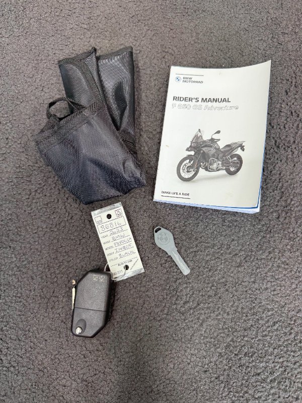 2023 BMW Motorrad F 850 GS ADVENTURE TRIPLE BLK BLACK STORM METALLIC