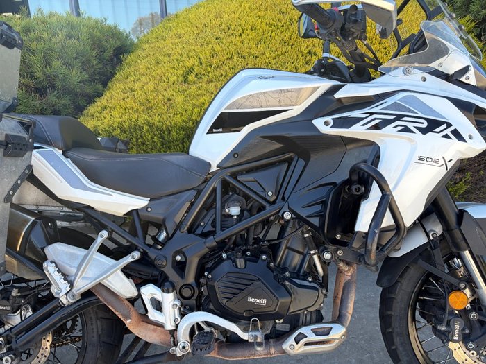 2022 Benelli TRK 502X (ABS) White