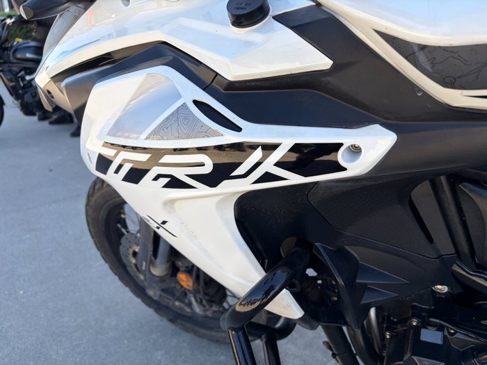 2022 Benelli TRK 502X (ABS) White
