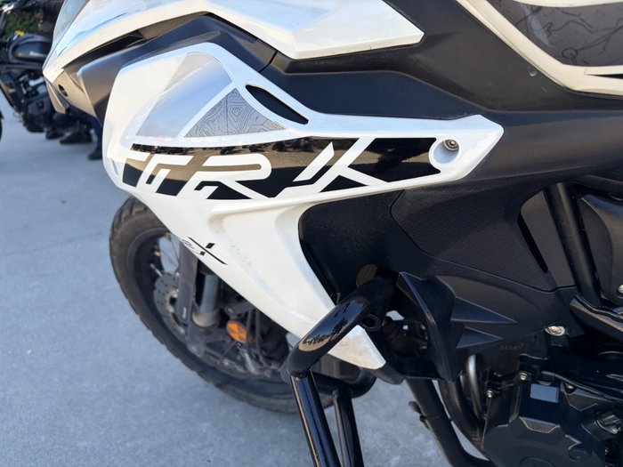 2022 Benelli TRK 502X (ABS) White