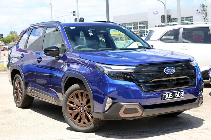 2025 Subaru Forester Hybrid Sport S6 MY26 AWD Sapphire Blue