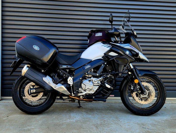 2017 Suzuki V-Strom 650 ABS (DL650A) V-Strom White