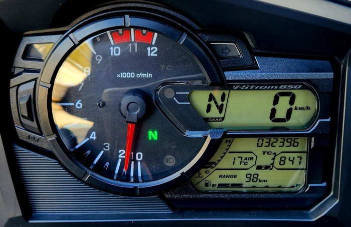 2017 Suzuki V-Strom 650 ABS (DL650A) V-Strom White