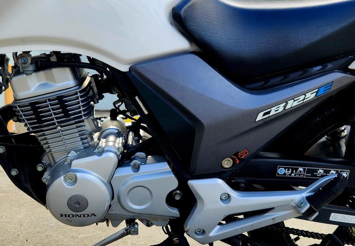 2015 Honda CB125E CB White