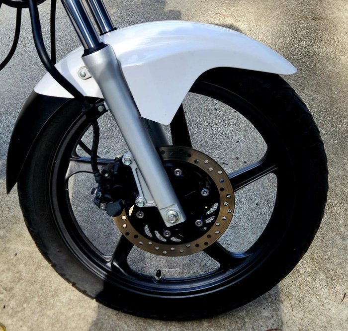 2015 Honda CB125E CB White