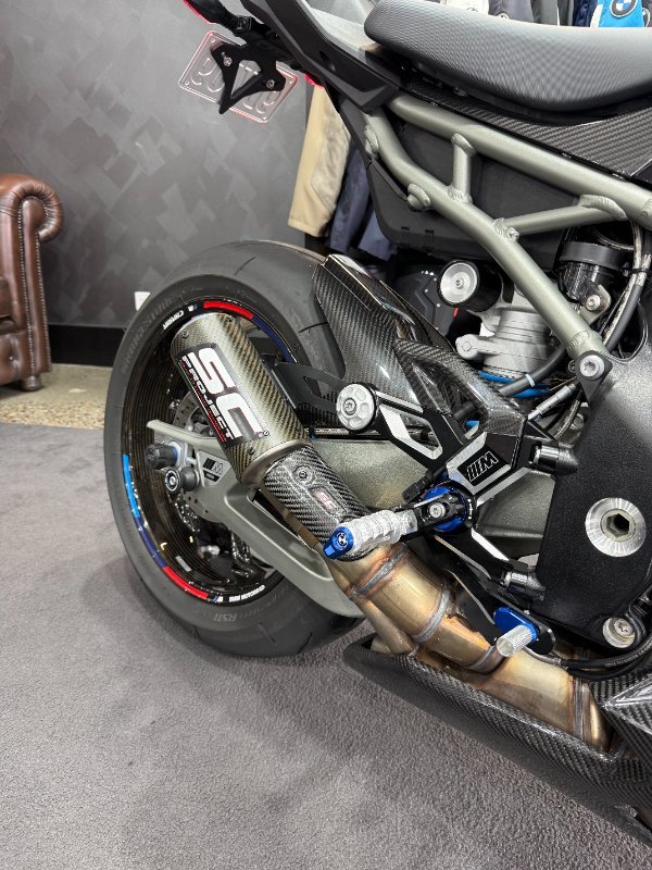 2025 BMW Motorrad M 1000 R COMPETITION BLACK STORM METALLIC M SPORT