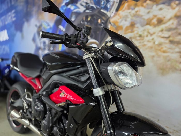 2013 Triumph STREET TRIPLE R (NON ABS) BLACK
