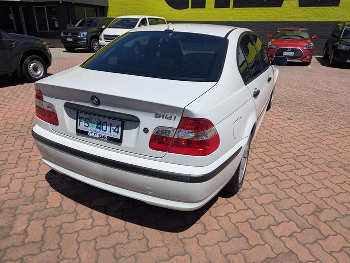 2005 BMW 3 Series 318i E46 MY04 Alpine White