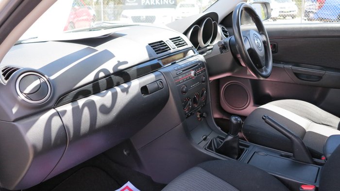 2008 Mazda 3 Neo Sport BK Series 2 MY08 Galaxy Silver