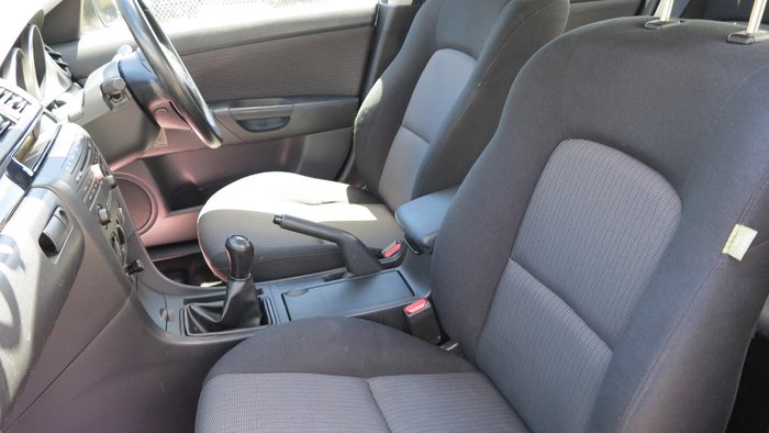 2008 Mazda 3 Neo Sport BK Series 2 MY08 Galaxy Silver