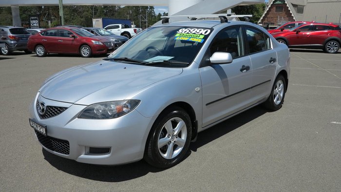 2008 Mazda 3 Neo Sport BK Series 2 MY08 Galaxy Silver