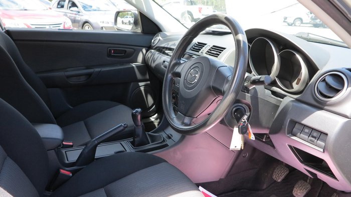 2008 Mazda 3 Neo Sport BK Series 2 MY08 Galaxy Silver