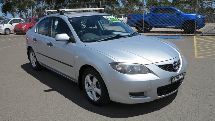 2008 Mazda 3 Neo Sport BK Series 2 MY08 Galaxy Silver