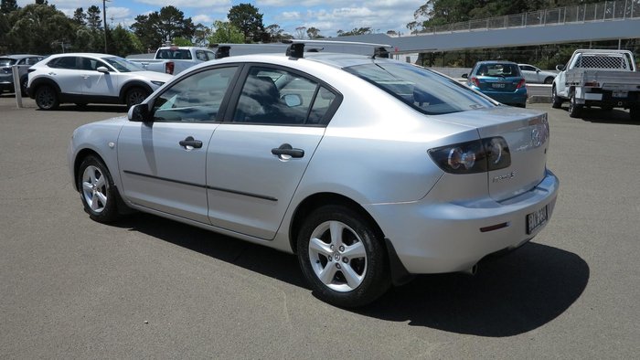 2008 Mazda 3 Neo Sport BK Series 2 MY08 Galaxy Silver