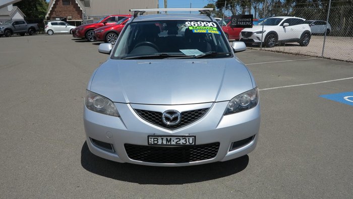 2008 Mazda 3 Neo Sport BK Series 2 MY08 Galaxy Silver