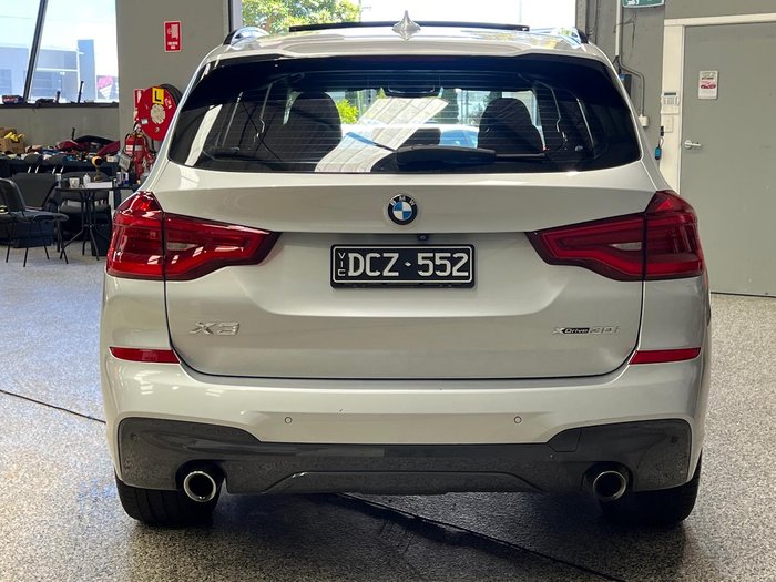 2020 BMW X3 xDrive30i M Sport G01 4X4 Constant Glacier Silver