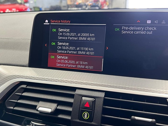 2020 BMW X3 xDrive30i M Sport G01 4X4 Constant Glacier Silver