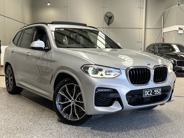2020 BMW X3 xDrive30i M Sport G01 4X4 Constant Glacier Silver