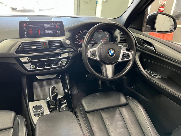 2020 BMW X3 xDrive30i M Sport G01 4X4 Constant Glacier Silver