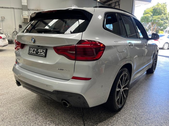 2020 BMW X3 xDrive30i M Sport G01 4X4 Constant Glacier Silver
