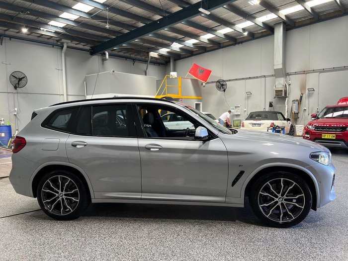 2020 BMW X3 xDrive30i M Sport G01 4X4 Constant Glacier Silver