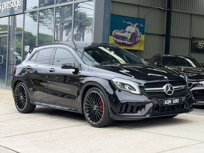 2017 Mercedes-Benz GLA-Class GLA45 AMG X156 Four Wheel Drive Cosmos Black
