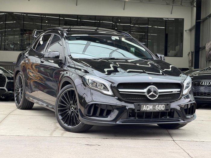 2017 Mercedes-Benz GLA-Class GLA45 AMG X156 Four Wheel Drive Cosmos Black