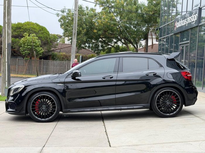 2017 Mercedes-Benz GLA-Class GLA45 AMG X156 Four Wheel Drive Cosmos Black