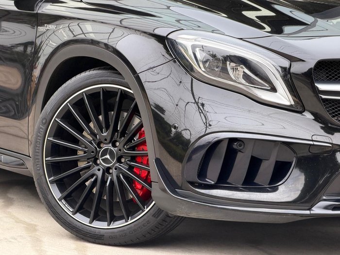 2017 Mercedes-Benz GLA-Class GLA45 AMG X156 Four Wheel Drive Cosmos Black