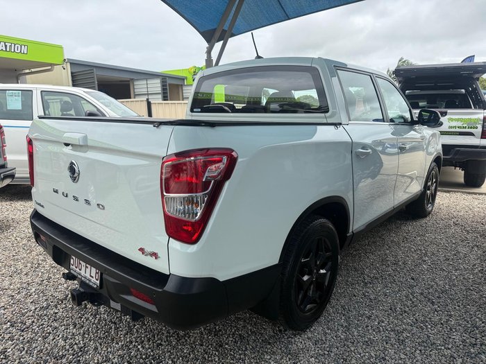 2022 SsangYong Musso Ultimate Q250 MY22 4X4 Dual Range Grand White