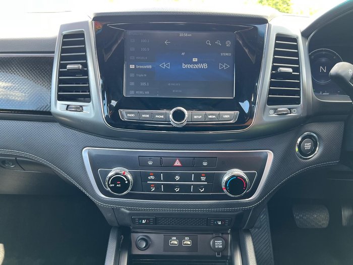 2022 SsangYong Musso Ultimate Q250 MY22 4X4 Dual Range Grand White